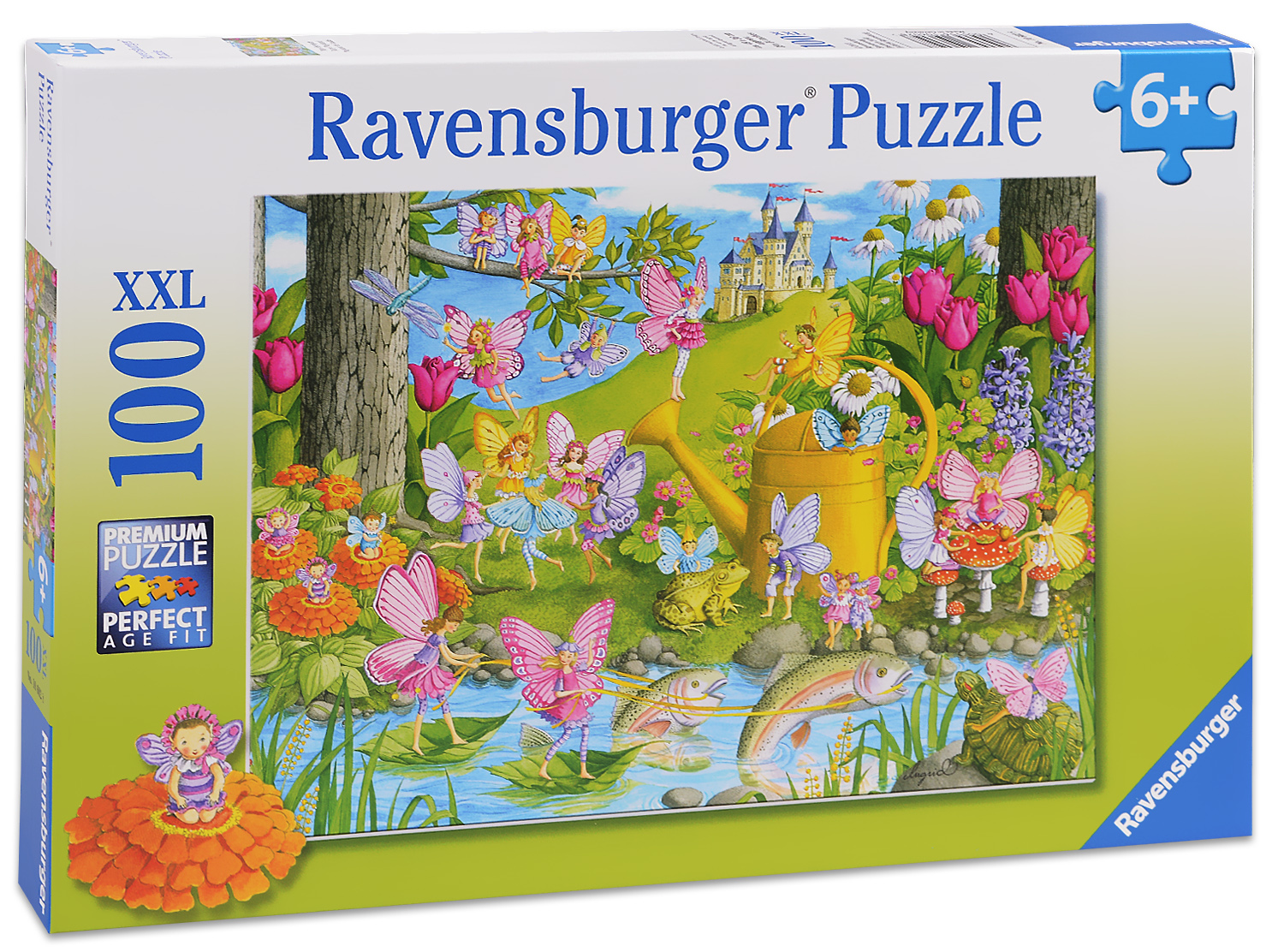 Пъзел Ravensburger от 100 XXL части - Приказна площадка