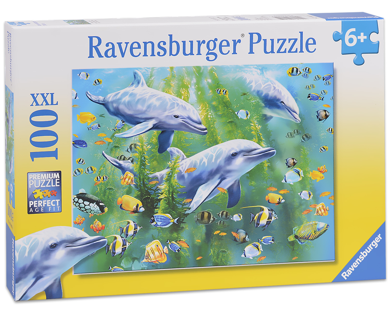 Пъзел Ravensburger от 100 XXL части - Подводен свят
