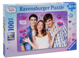 Пъзел Ravensburger от 100 XXL части - Виолета и приятели