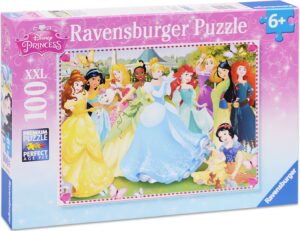 Пъзел Ravensburger от 100 XXL части - Принцесите на Дисни
