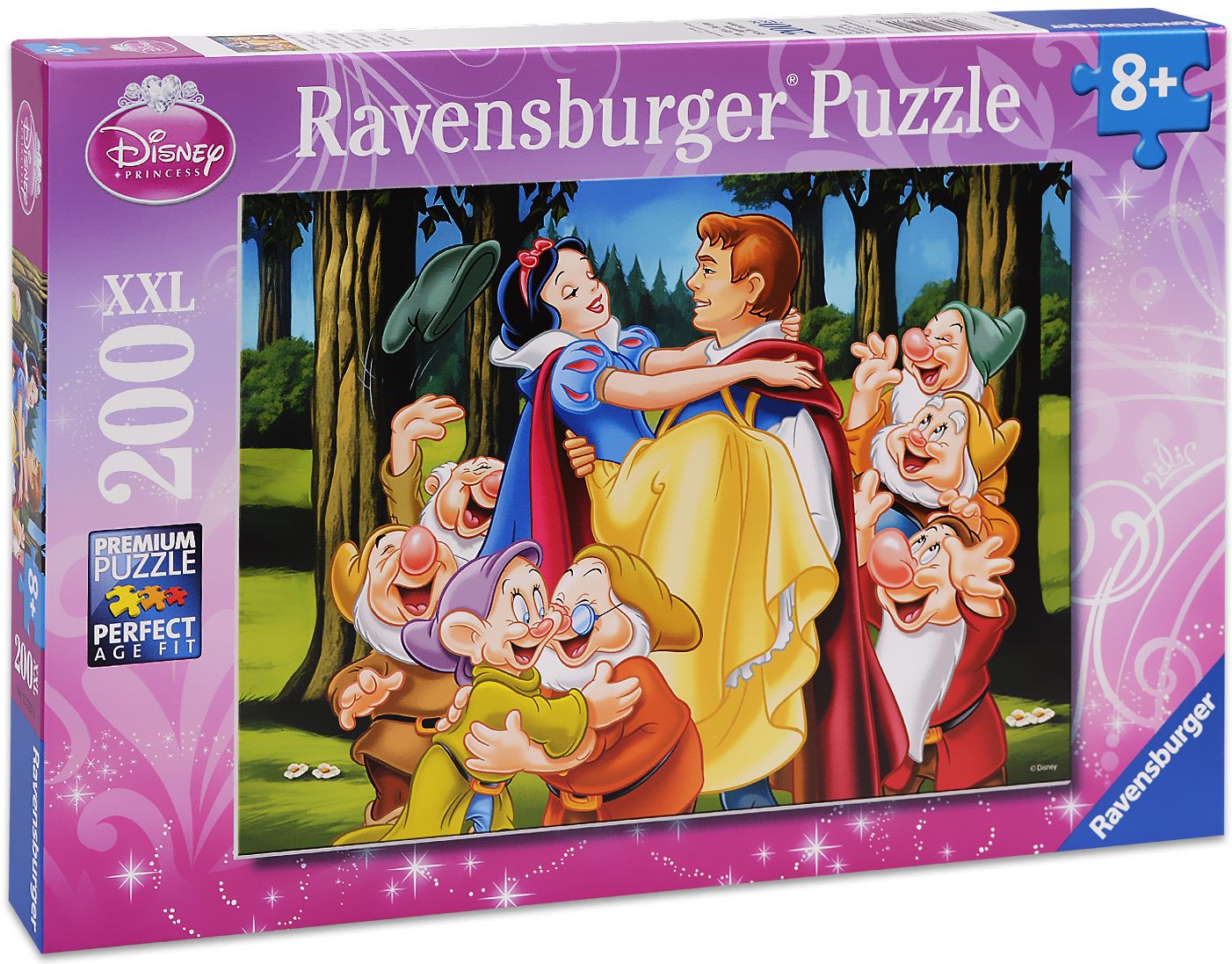 Пъзел Ravensburger от 200 XXL части - Снежанка и принца