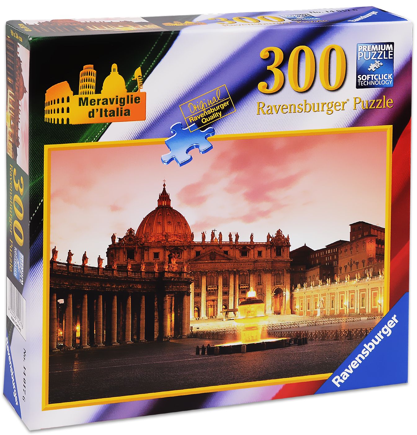 Пъзел Ravensburger от 300 части - Базиликата „Свети Петър“