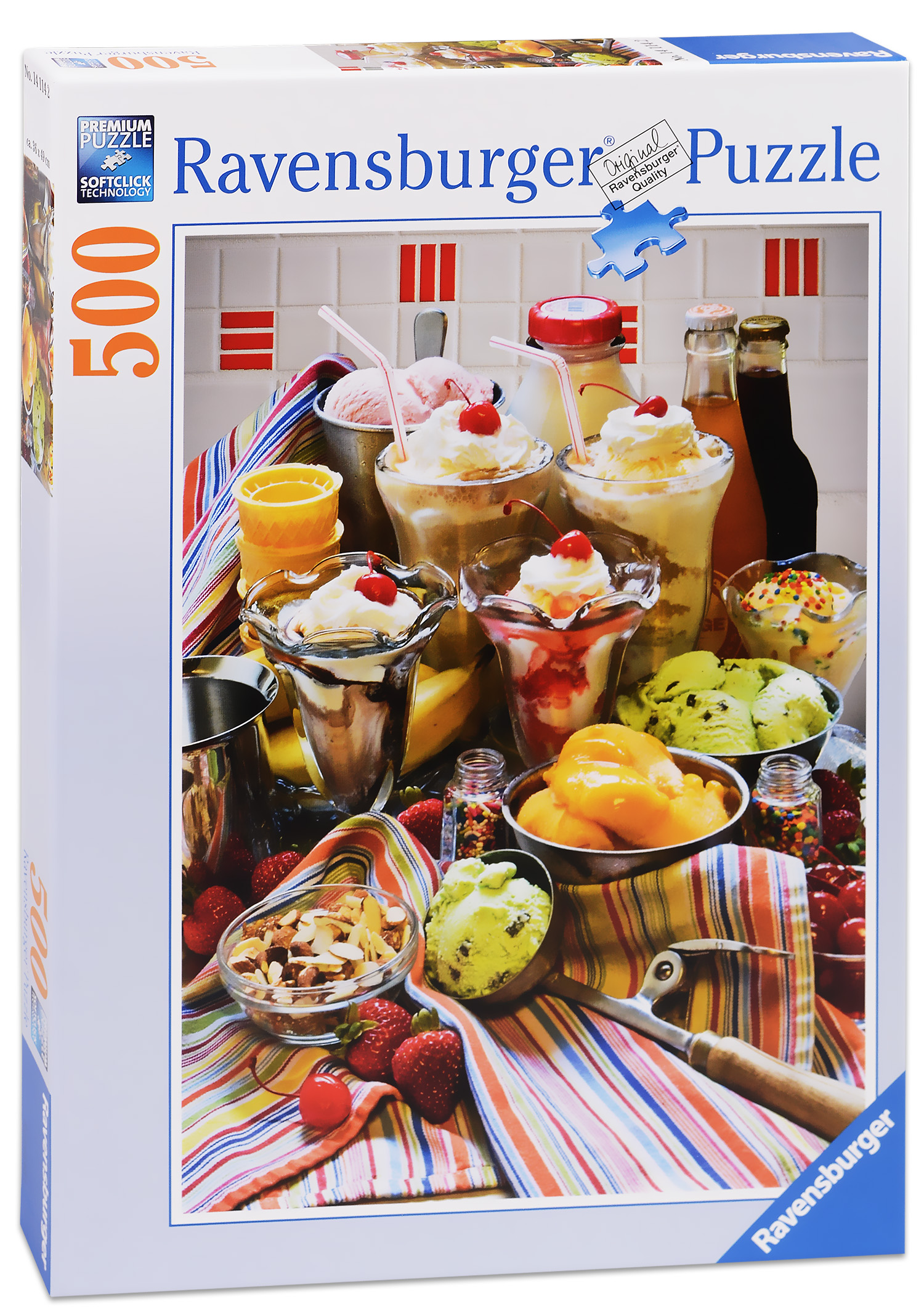 Пъзел Ravensburger от 500 части - Десерт