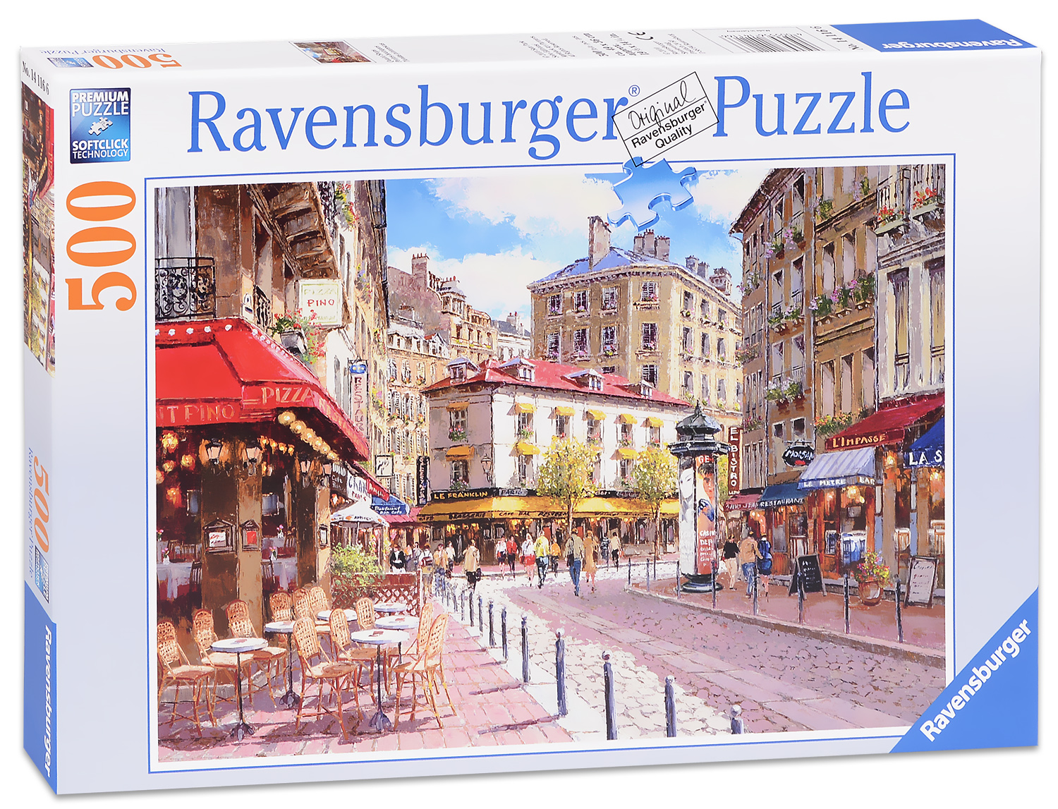 Пъзел Ravensburger от 500 части - Градска улица