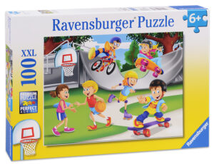 Пъзел Ravensburger от 100 XXL части - Скейтпарк