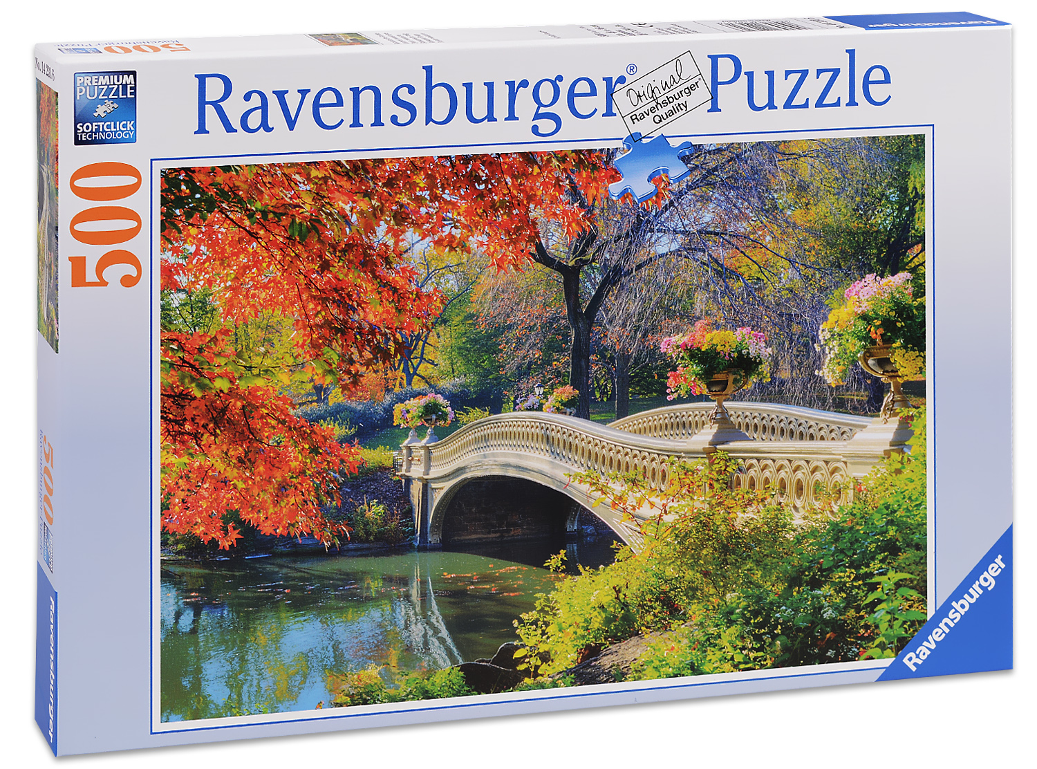 Пъзел Ravensburger от 500 части - Романтичен мост