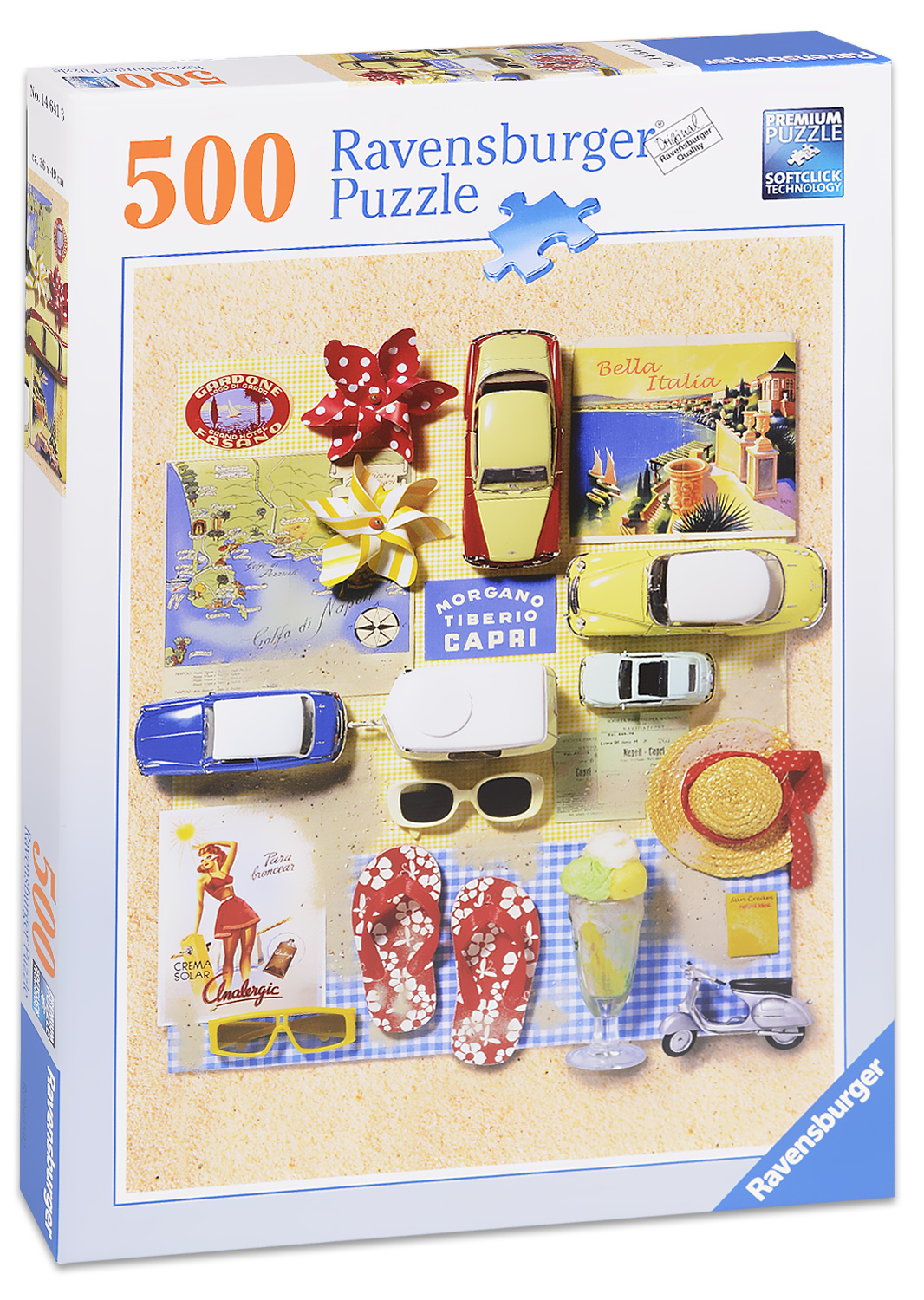 Пъзел Ravensburger от 500 части - Италианско лято