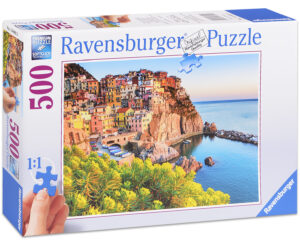 Пъзел Ravensburger от 500 части - Цветна Италия