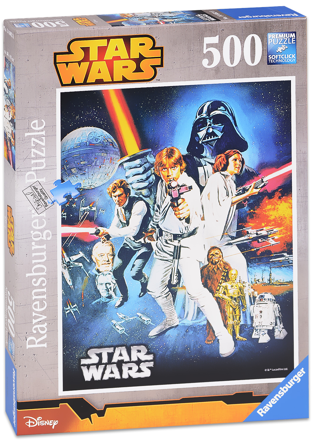 Пъзел Ravensburger от 500 части - Нова надежда, Междузвездни войни