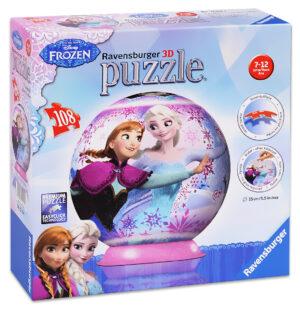 3D Пъзел Ravensburger от 108 части - Замръзналото кралство