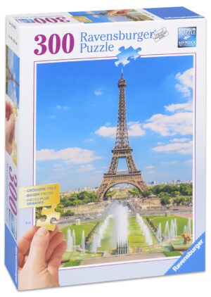 Пъзел Ravensburger от 300 части - Айфеловата кула - панорамен изглед