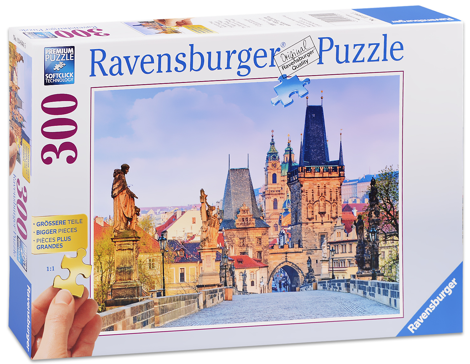 Пъзел Ravensburger от 300 части - Красотата на Прага