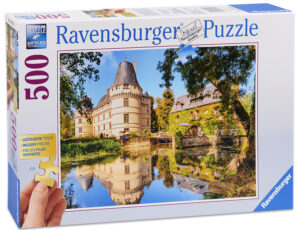 Пъзел Ravensburger от 500 части - Шато де лислет във Франция