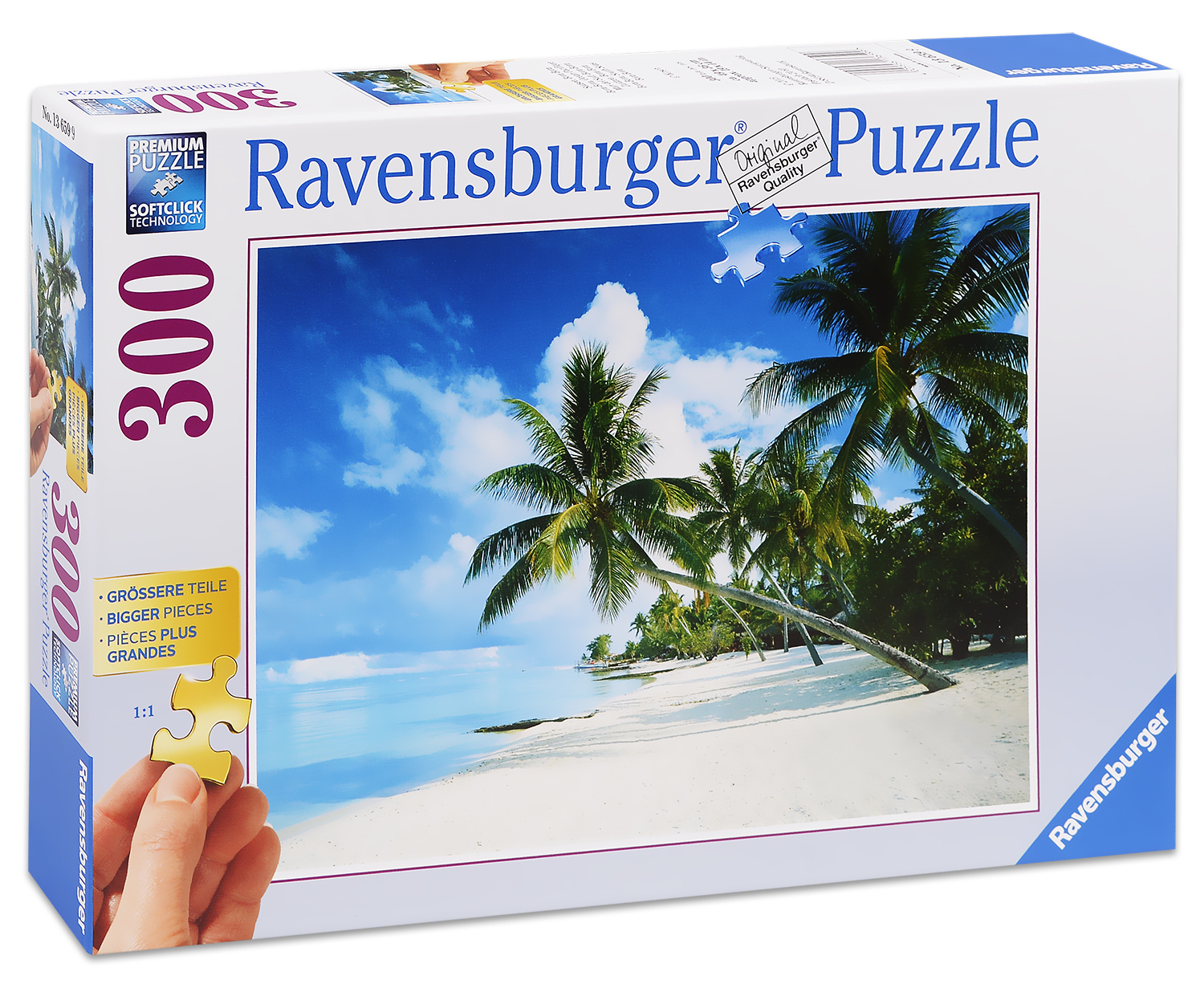 Пъзел Ravensburger от 300 части - Бора Бора