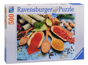 Пъзел Ravensburger от 500 части - Ярки подправки