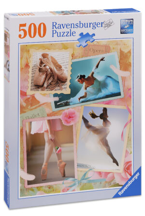Пъзел Ravensburger от 500 части - Прима балерина