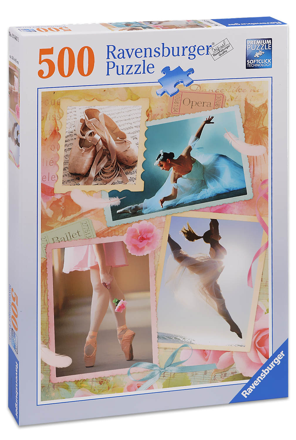 Пъзел Ravensburger от 500 части - Прима балерина