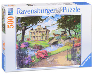 Пъзел Ravensburger от 500 части - Посещение в имението