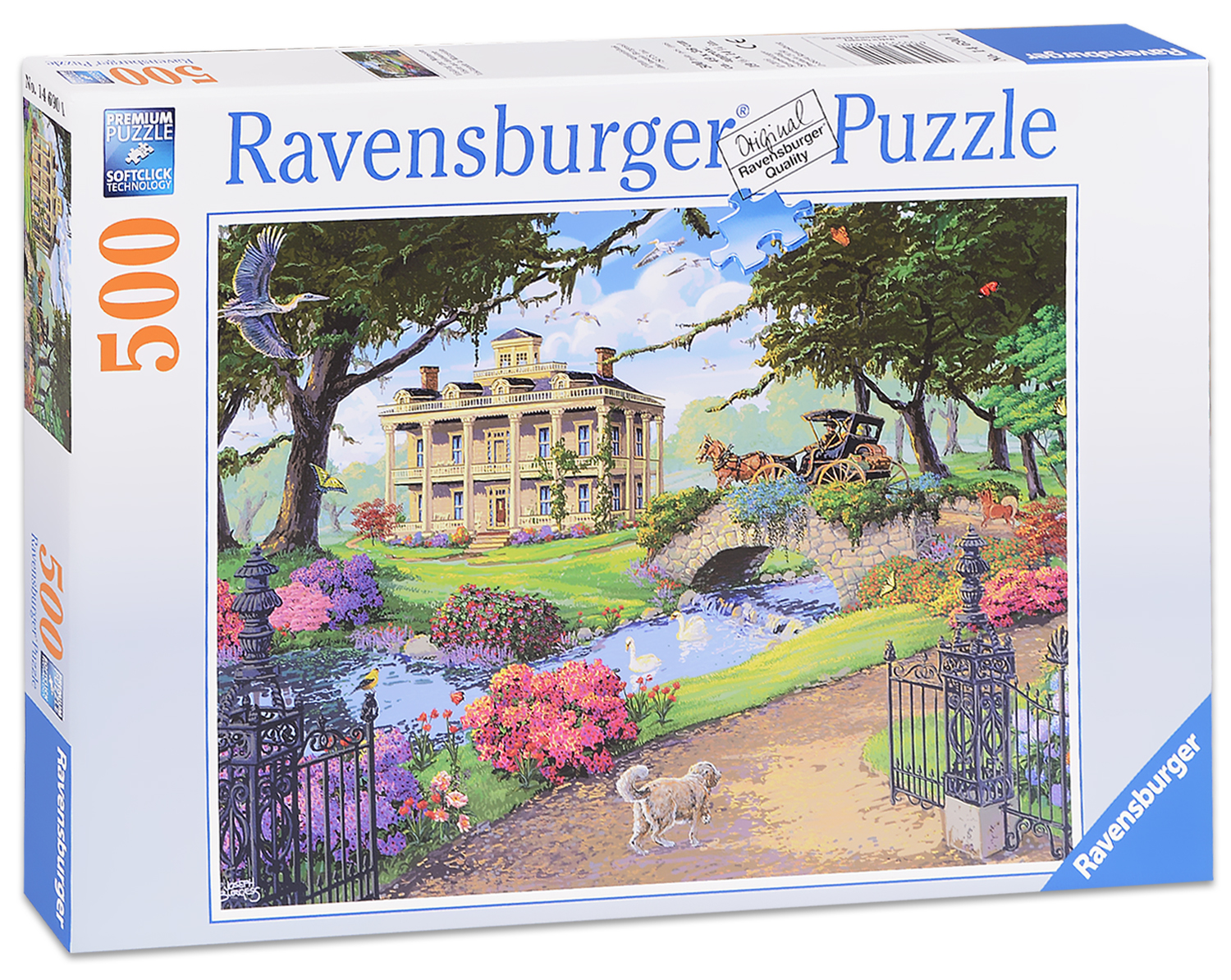 Пъзел Ravensburger от 500 части - Посещение в имението