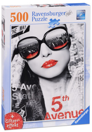 Пъзел Ravensburger от 500 части - Блестящи устни