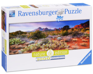 Панорамен пъзел Ravensburger от 1000 части - Магическа пустиня
