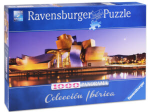 Панорамен пъзел Ravensburger от 1000 части - Билбао