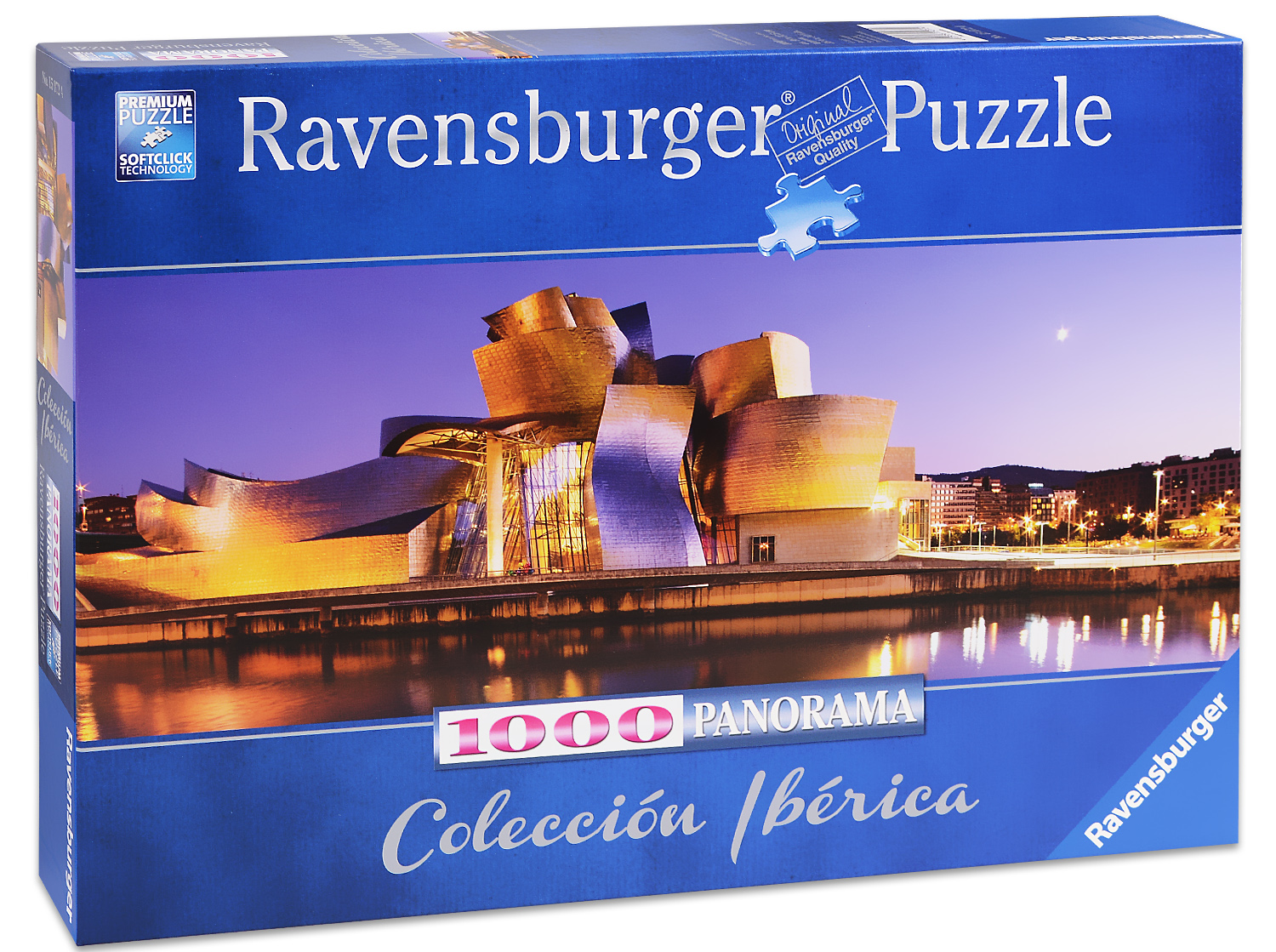 Панорамен пъзел Ravensburger от 1000 части - Билбао
