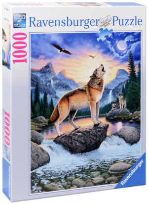 Пъзел Ravensburger от 1000 части - Воят на вълка