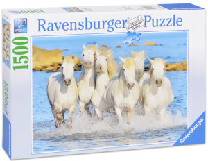 Пъзел Ravensburger от 1500 части - Галопиращи коне