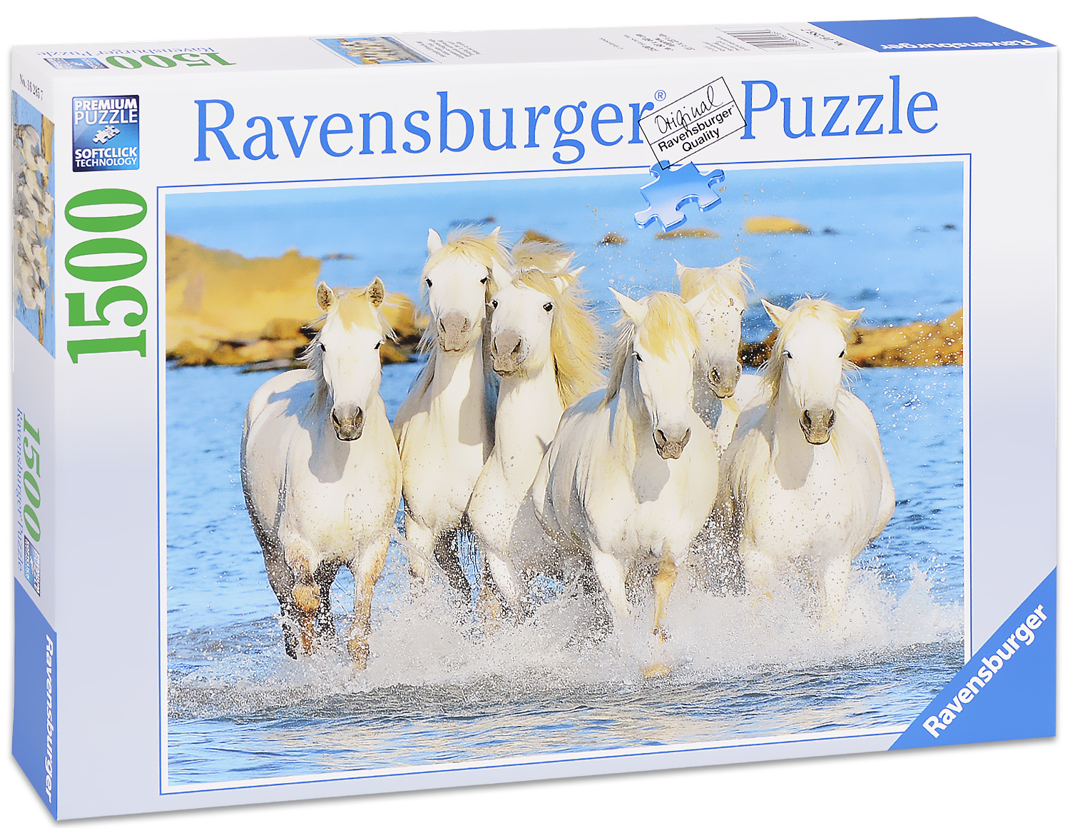 Пъзел Ravensburger от 1500 части - Галопиращи коне