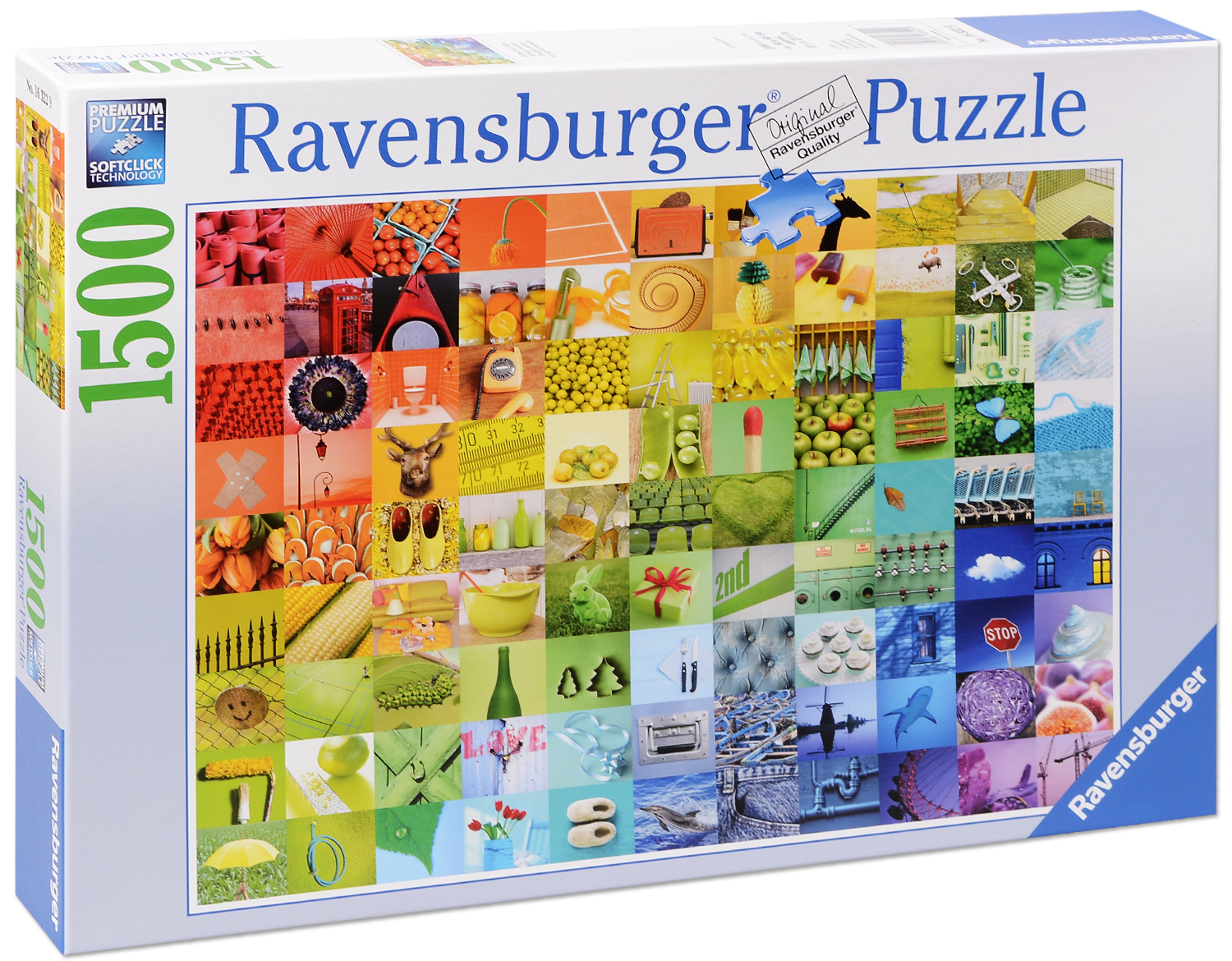 Пъзел Ravensburger от 1500 части - 99 красиви цветове