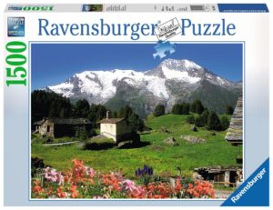 Пъзел Ravensburger от 1500 части - Планински пейзаж