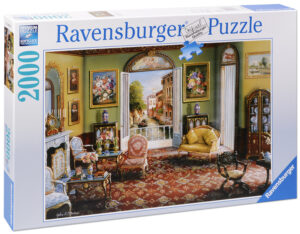 Пъзел Ravensburger от 2000 части - Стая с изглед