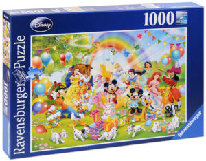 Пъзел Ravensburger от 1000 части - Рожденият ден на Мики Маус