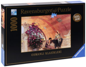 Пъзел Ravensburger от 1000 части - Сър Лорънс Алма-Тадема: Съперници