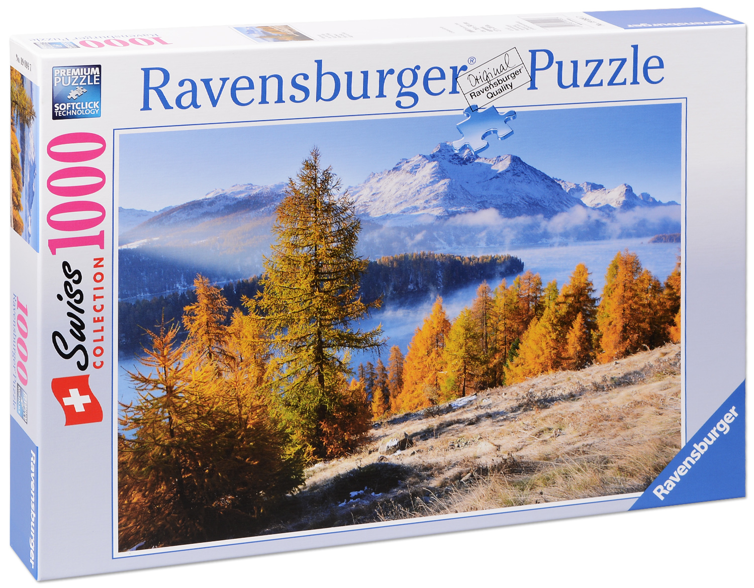Пъзел Ravensburger от 1000 части - Зилско езеро
