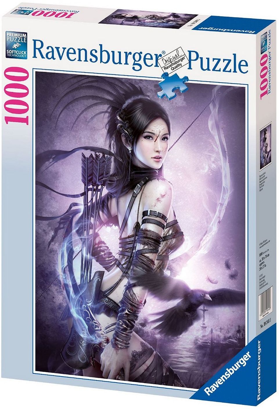 Пъзел Ravensburger от 1000 части - Стрелец с лък