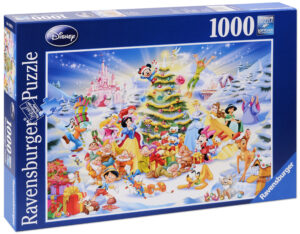 Пъзел Ravensburger от 1000 части - Дисни Коледа