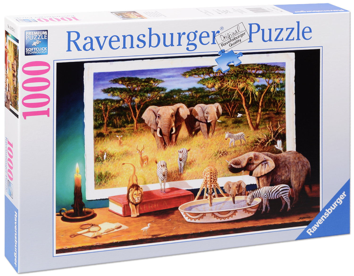 Пъзел Ravensburger от 1000 части - Нощни посетители