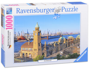 Пъзел Ravensburger от 1000 части - Хамбург