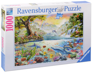 Пъзел Ravensburger от 1000 части - Райско място