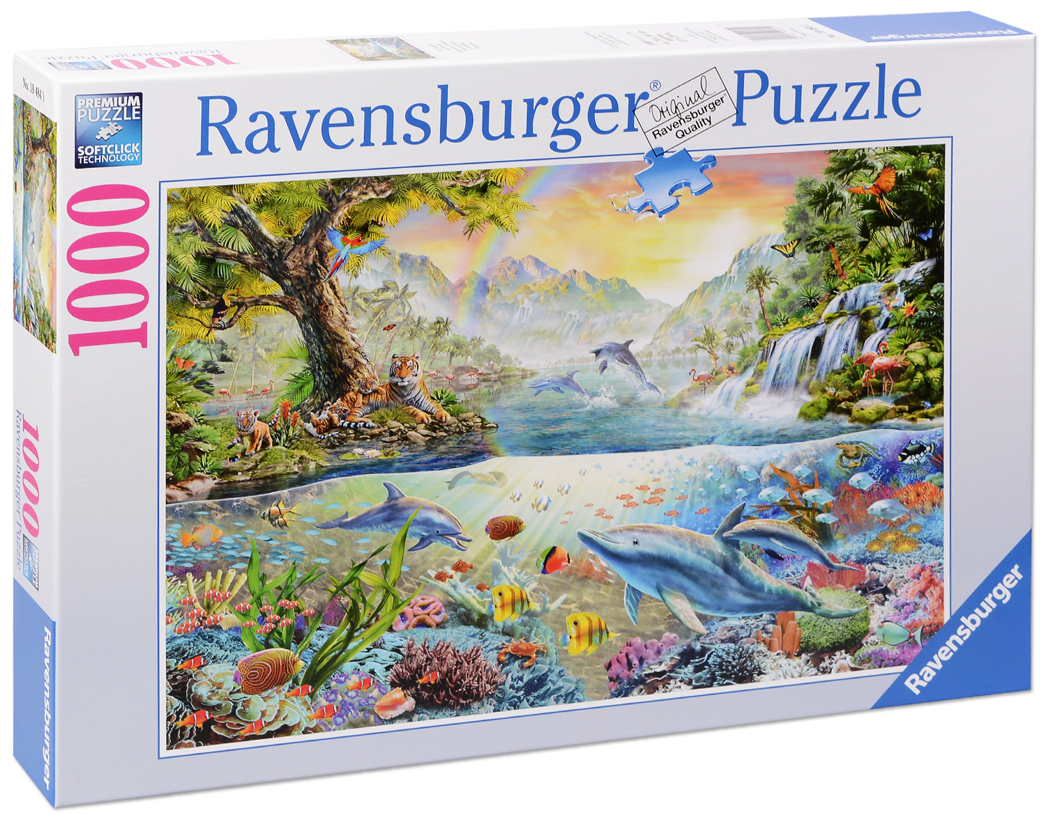 Пъзел Ravensburger от 1000 части - Райско място