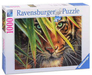 Пъзел Ravensburger от 1000 части - Мистичен тигър