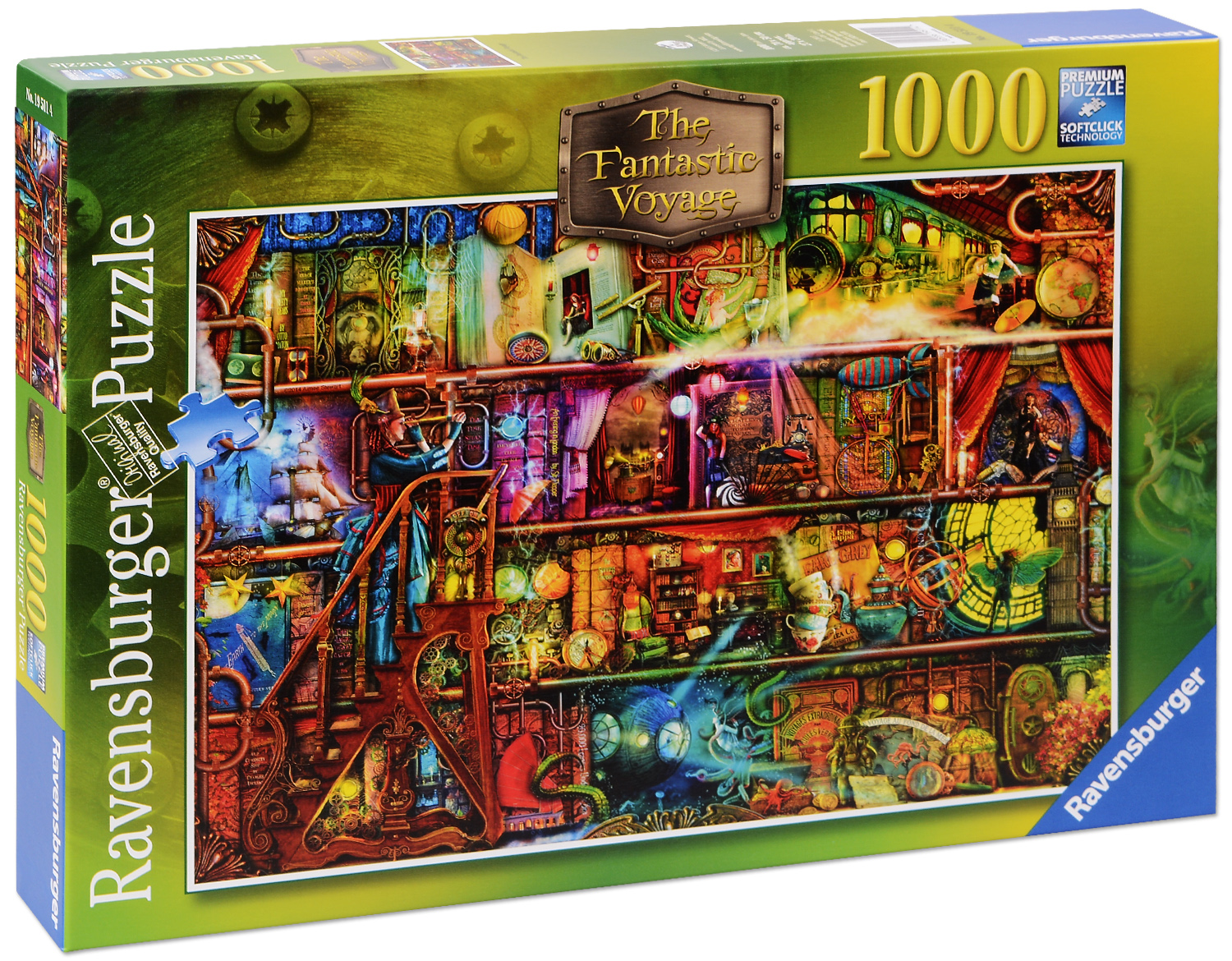 Пъзел Ravensburger от 1000 части - Фантастично пътешествие
