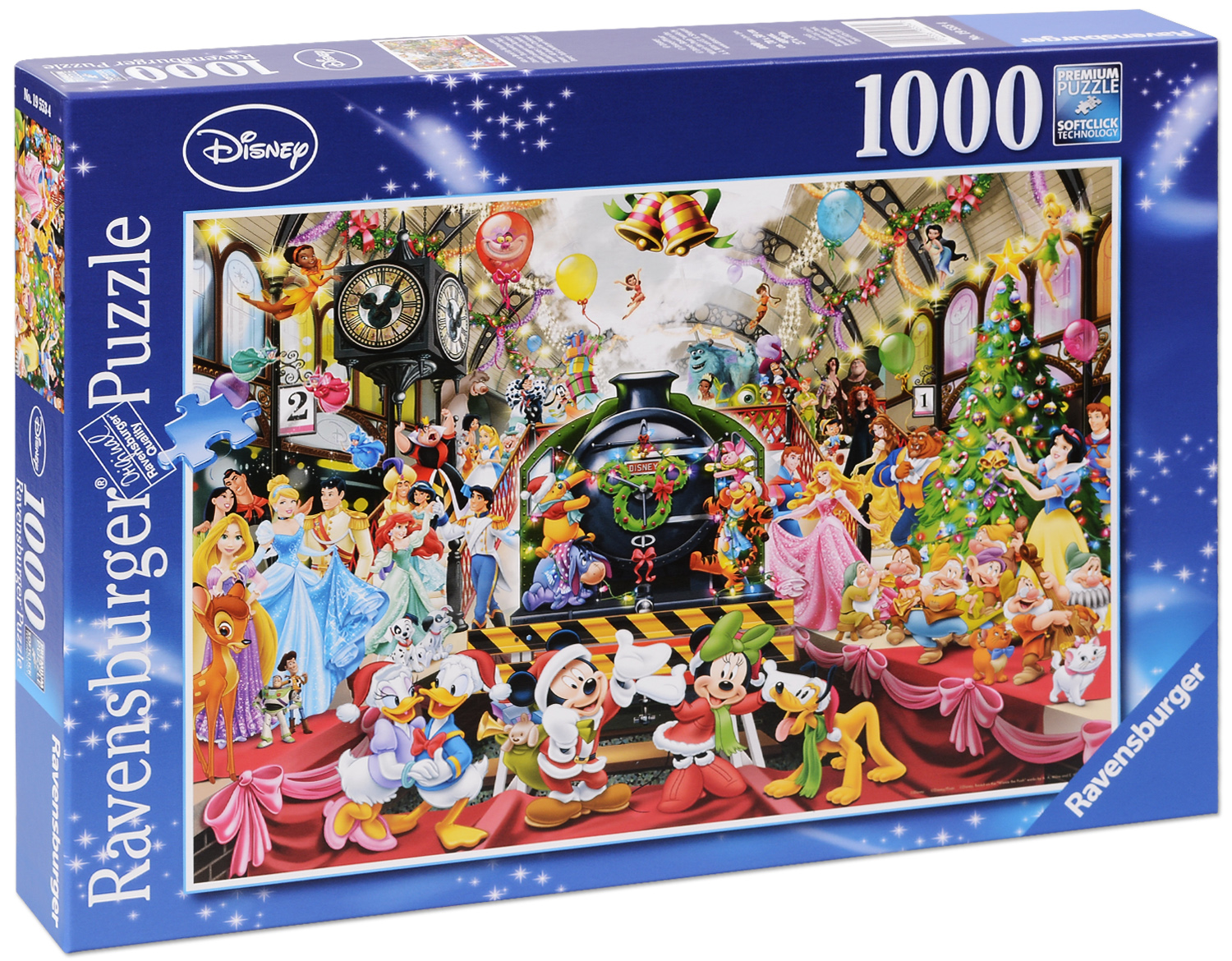 Пъзел Ravensburger от 1000 части - Дисни Коледа