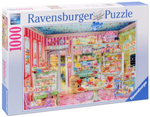 Пъзел Ravensburger от 1000 части - Сладкарница