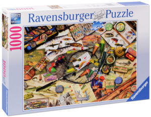 Пъзел Ravensburger от 1000 части - Хайде на риболов