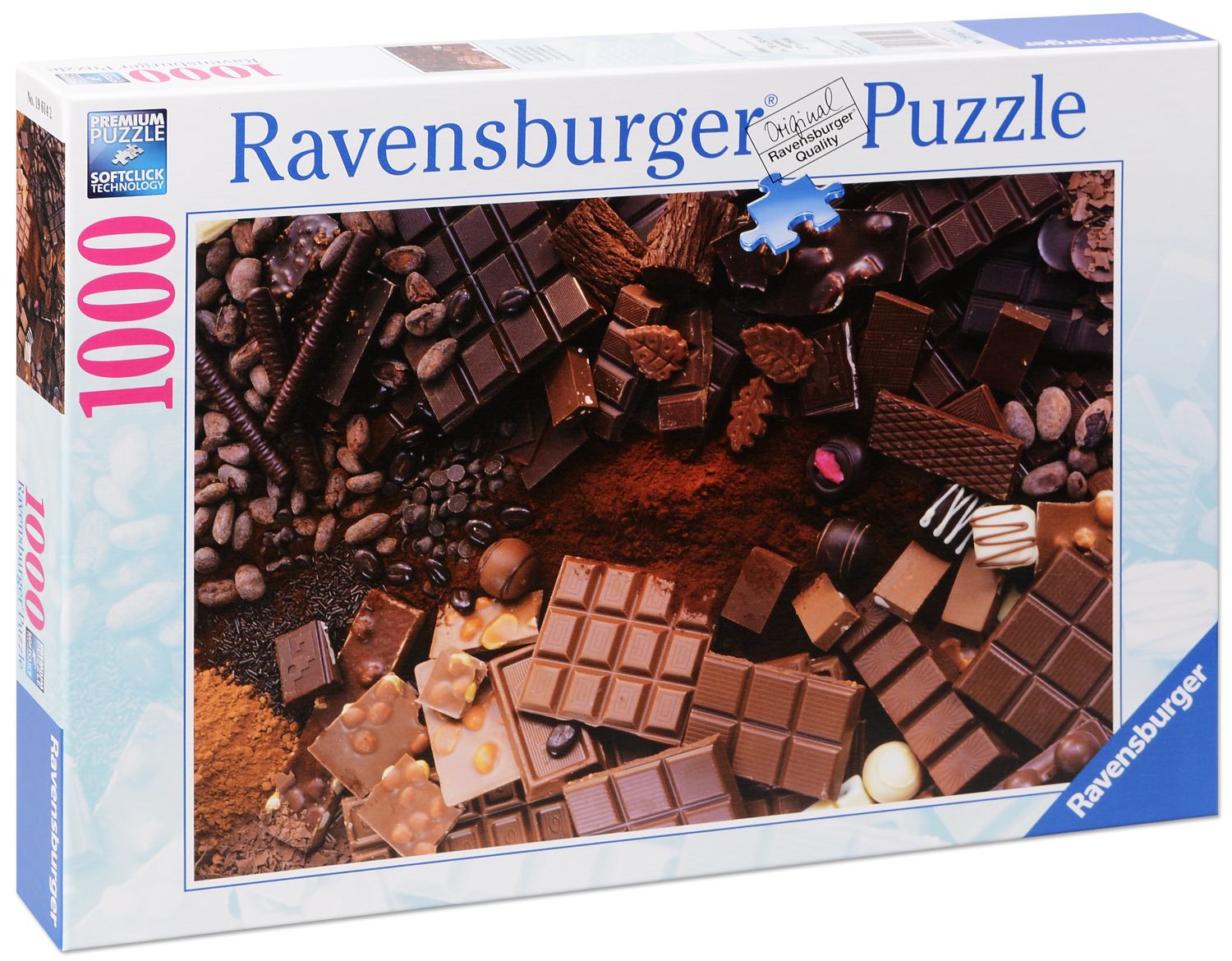 Пъзел Ravensburger от 1000 части - Шоколад
