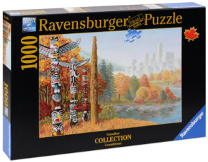 Пъзел Ravensburger от 1000 части - Среща на два свята