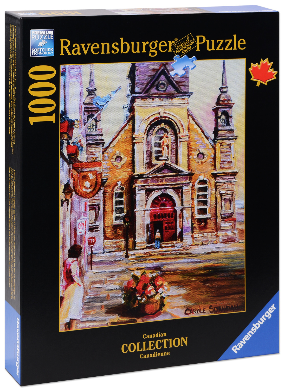 Пъзел Ravensburger от 1000 части - Църква в Монреал